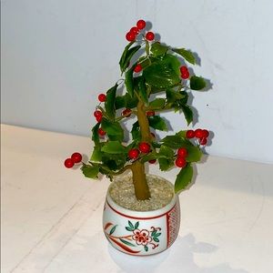 Gumps Artificial Mini Holly Tree